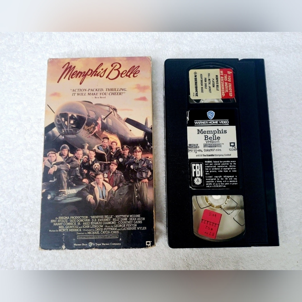 Memphis Belle VHS Tape 1990
